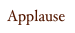 Applause